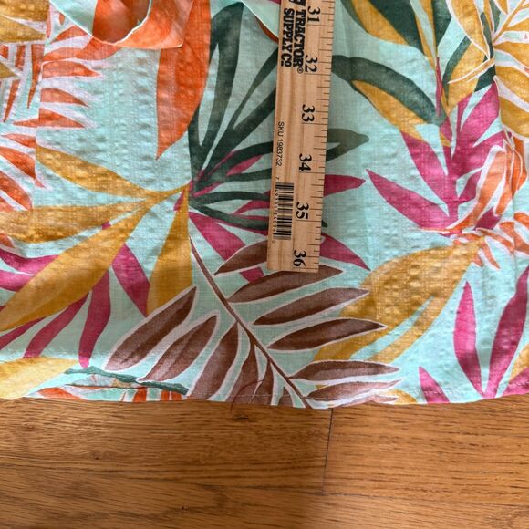 RENEE C. Tropical Kimono Dress 1XL - Picture 5 of 5